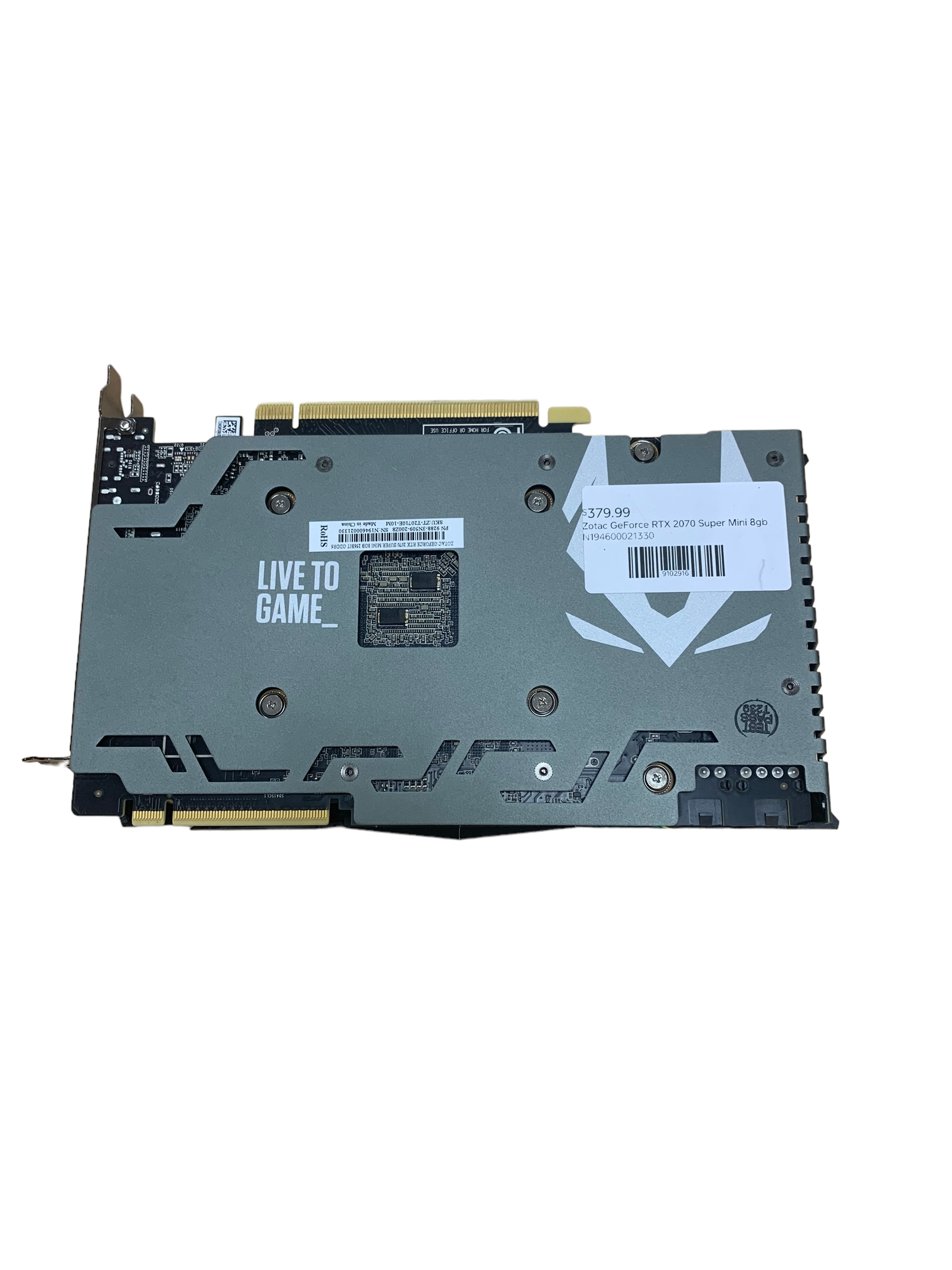 Zotac GeForce RTX 2070 Super Mini 8gb